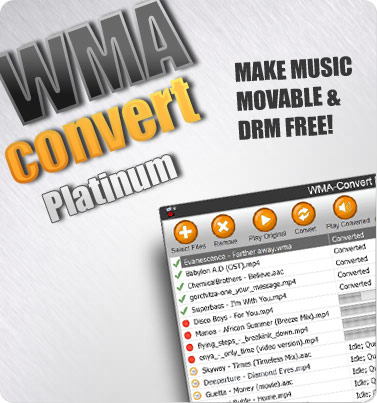 Protected wma to mp3 converter